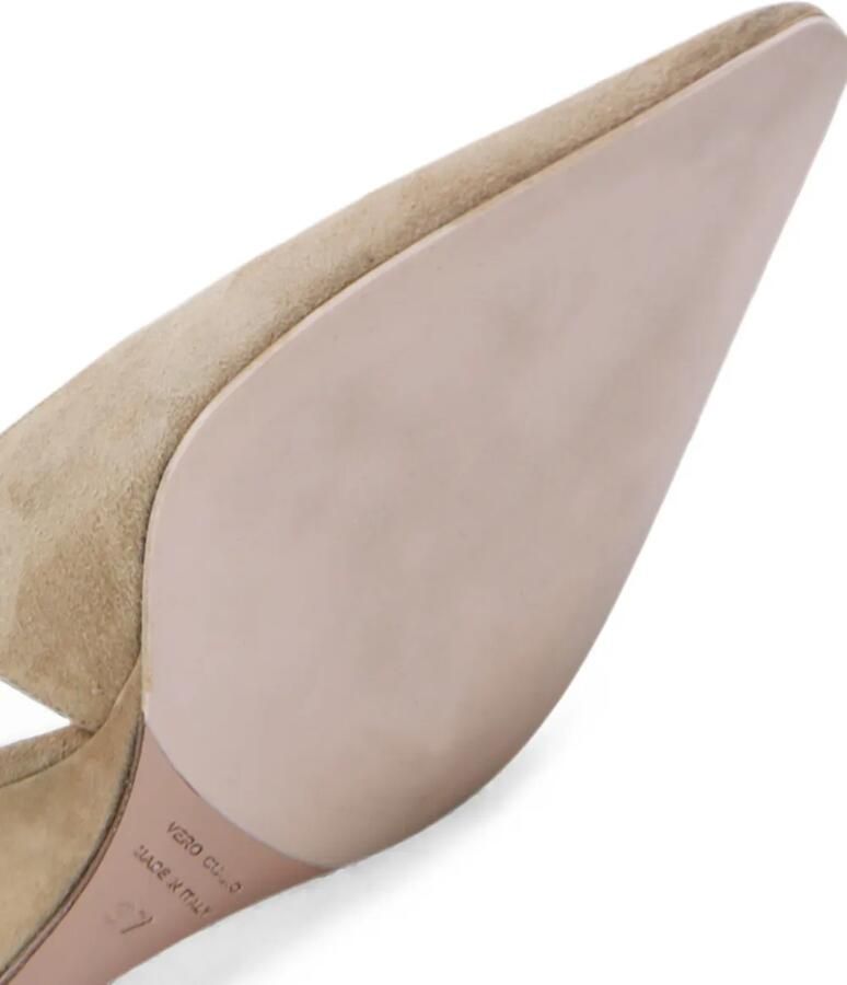 Notabene Elba 50 sandalen met puntige neus en sleehak Beige - Foto 2