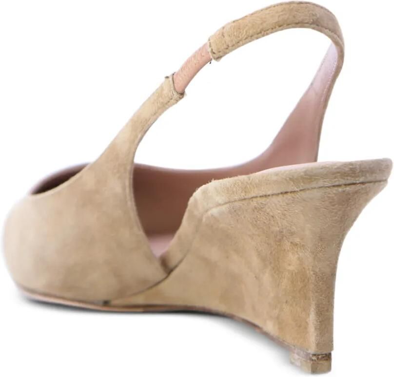 Notabene Elba 50 sandalen met puntige neus en sleehak Beige - Foto 3