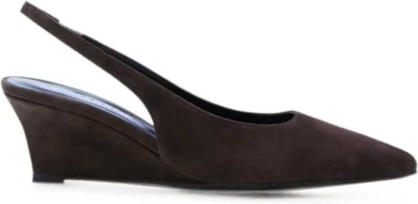 Notabene Elba 50 sandalen met sleehak Bruin