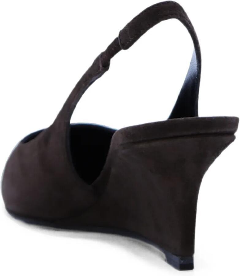 Notabene Elba 50 sandalen met sleehak Bruin - Foto 2