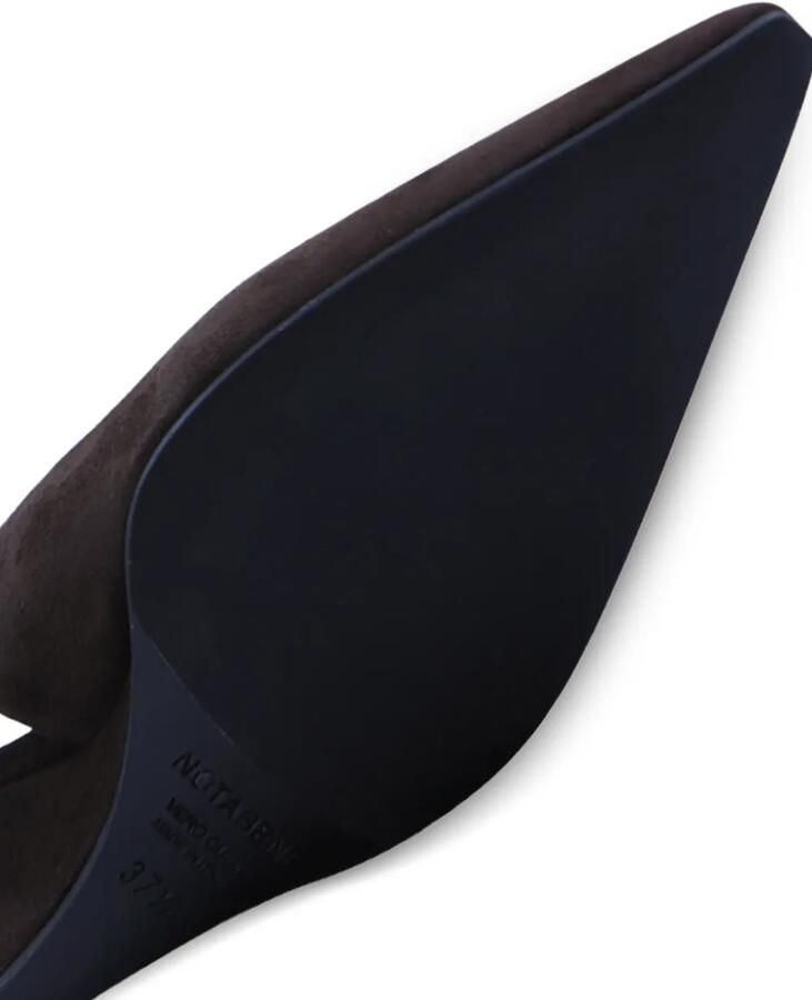 Notabene Elba 50 sandalen met sleehak Bruin - Foto 3