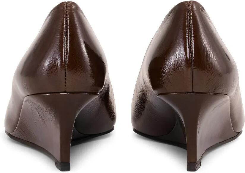 Notabene Elia pumps met sleehak Bruin - Foto 3