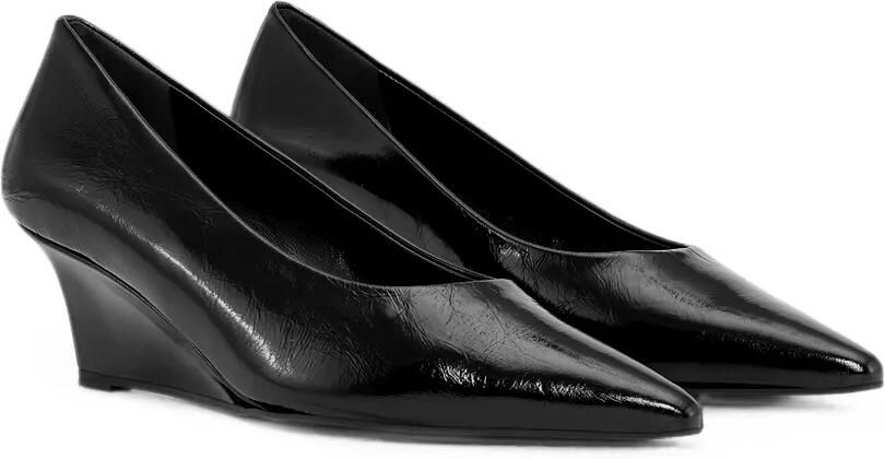Notabene Elia pumps met sleehak Zwart