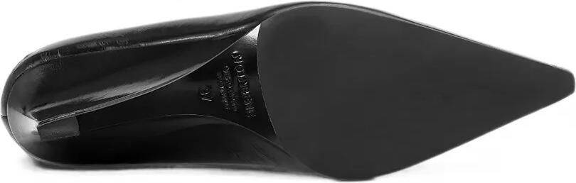 Notabene Elia pumps met sleehak Zwart - Foto 5