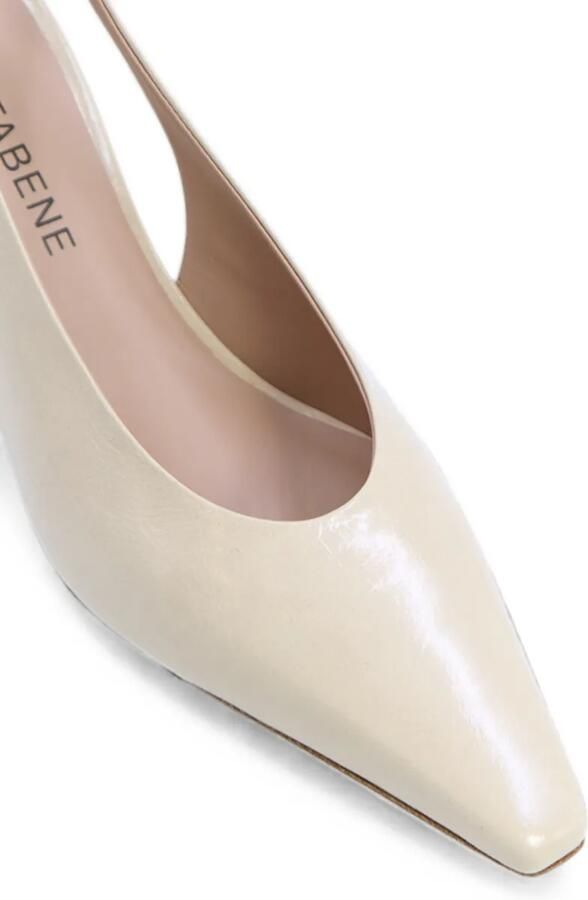 Notabene Emmely lakleren slingback pumps Beige - Foto 4