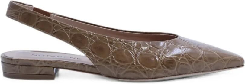Notabene Gisella slingback pumps Bruin