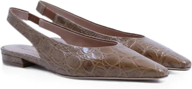 Notabene Gisella slingback pumps Bruin - Foto 5
