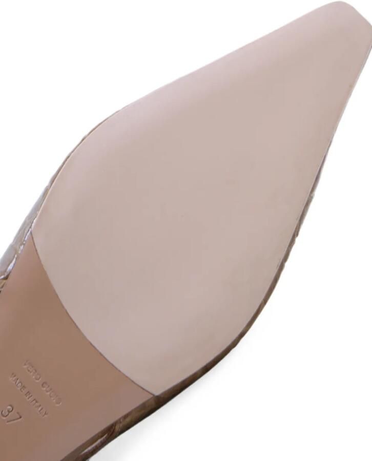 Notabene Gisella slingback pumps Bruin - Foto 2