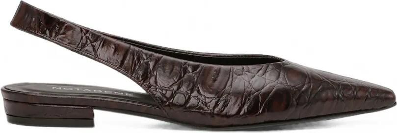 Notabene Gisella slingback pumps Bruin