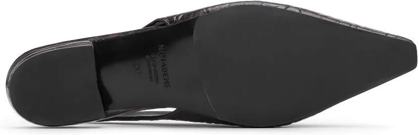 Notabene Gisella slingback pumps Bruin - Foto 5