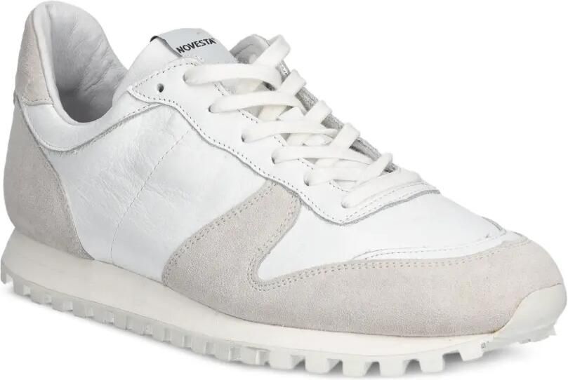 Novesta Marathon leren sneakers met vlak Wit - Foto 2