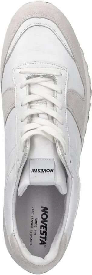 Novesta Marathon leren sneakers met vlak Wit - Foto 4