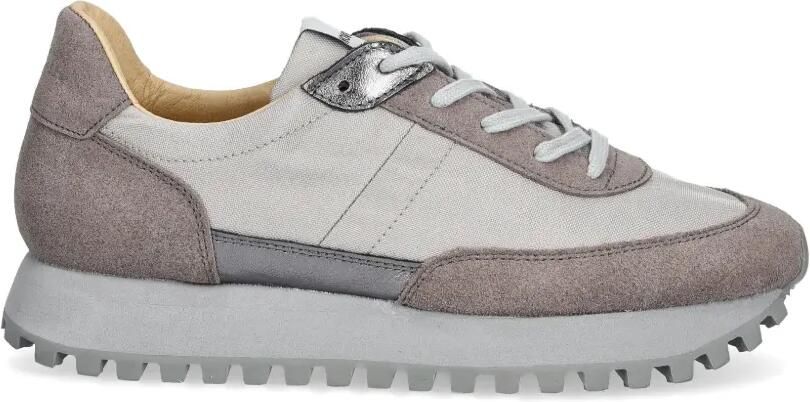 Novesta Marathon Runner S.Trail sneakers met suède vlakken Grijs