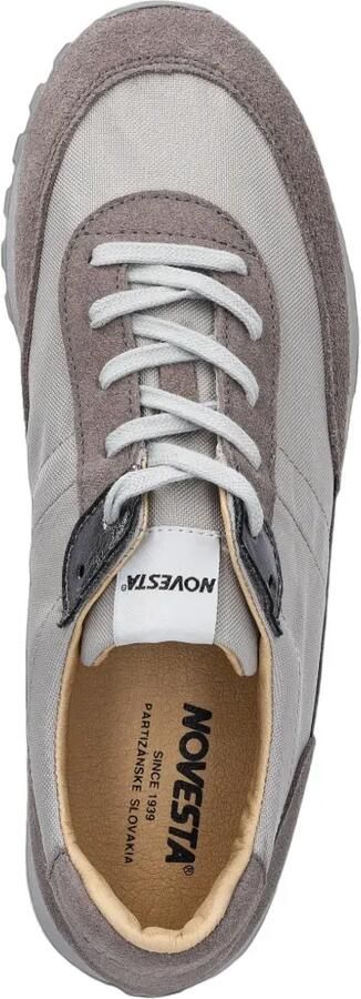 Novesta Marathon Runner S.Trail sneakers met suède vlakken Grijs - Foto 4