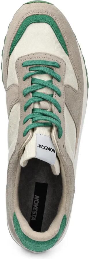 Novesta Marathon sneakers met suède vlakken Beige - Foto 3
