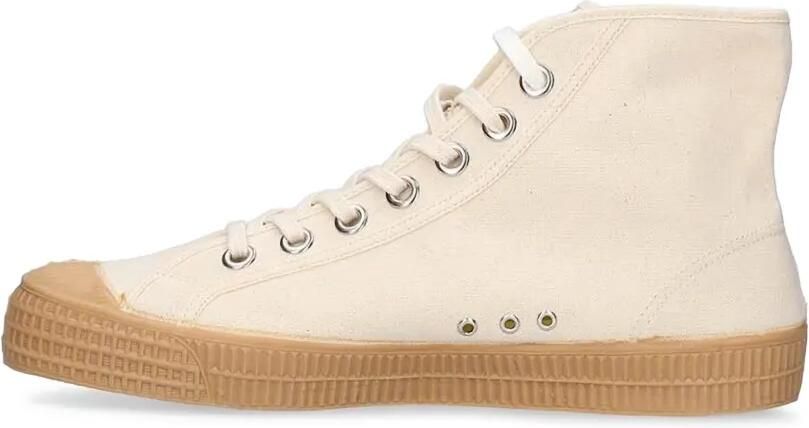 Novesta Sneakers met logo-patch Beige - Foto 3