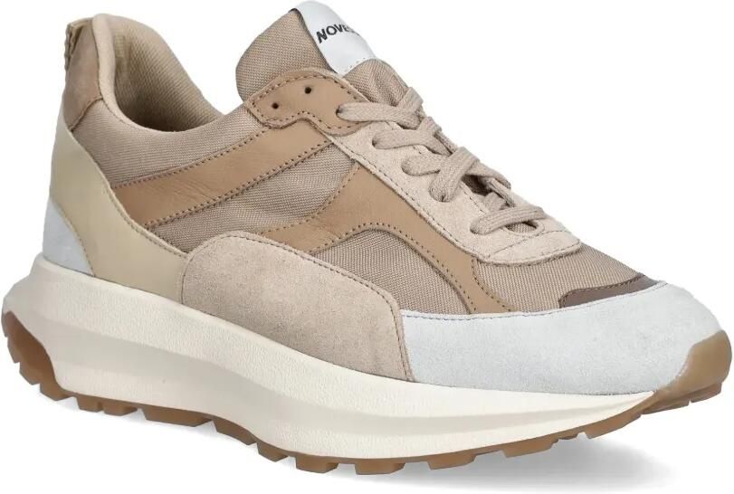 Novesta Sneakers met plateauzool en vlakken Beige - Foto 3