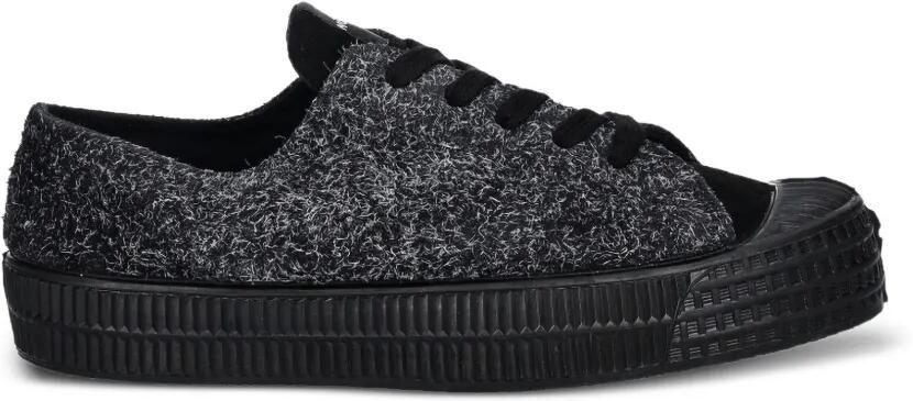 Novesta Star Master bouclé gebreide low-top sneakers Grijs