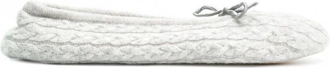 N.Peal kabel slippers Grijs