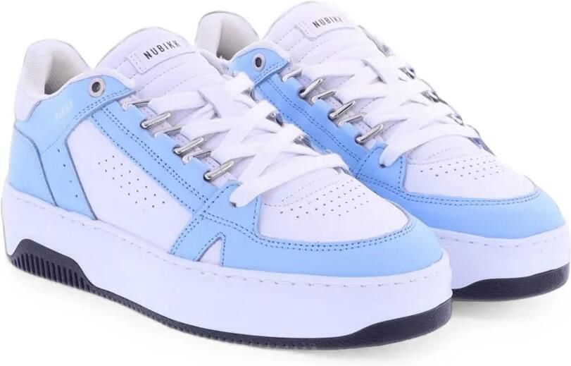 Nubikk Basket Buxton low-top sneakers met ronde neus Wit - Foto 3