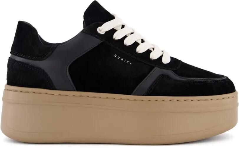 Nubikk Bayou sneakers met plateauzool Zwart - Foto 5