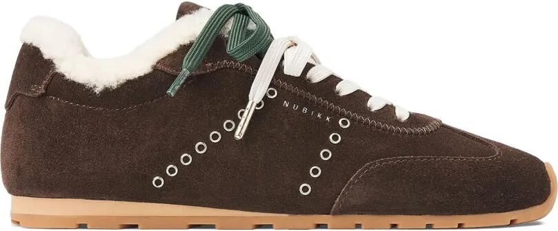 Nubikk Billy Lou Fur sneakers Bruin - Foto 5
