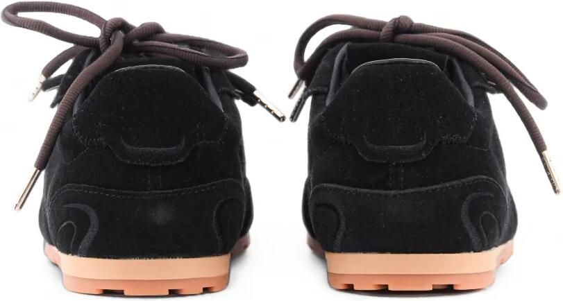 Nubikk Billy Lou II suède low-top sneakers Zwart - Foto 4