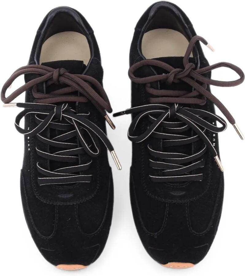 Nubikk Billy Lou II suède low-top sneakers Zwart - Foto 2