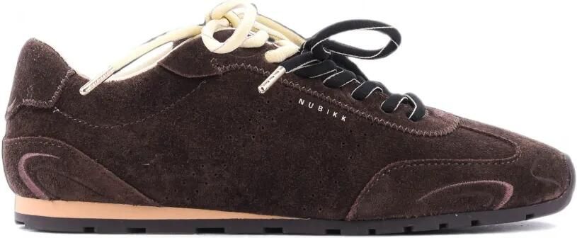 Nubikk Billy Lou II suède sneakers Bruin