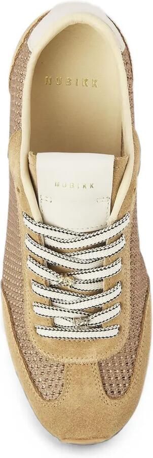 Nubikk Billy Lou sneakers met mesh vlak Beige - Foto 4