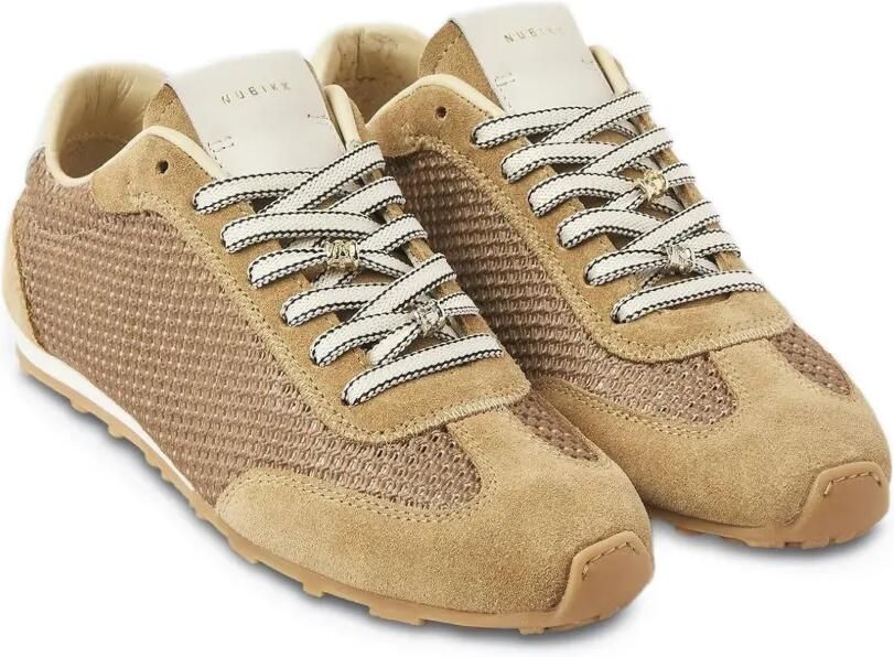 Nubikk Billy Lou sneakers met mesh vlak Beige - Foto 2
