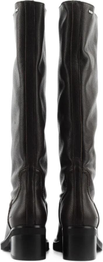 Nubikk Cassy grain leather boots Bruin - Foto 5