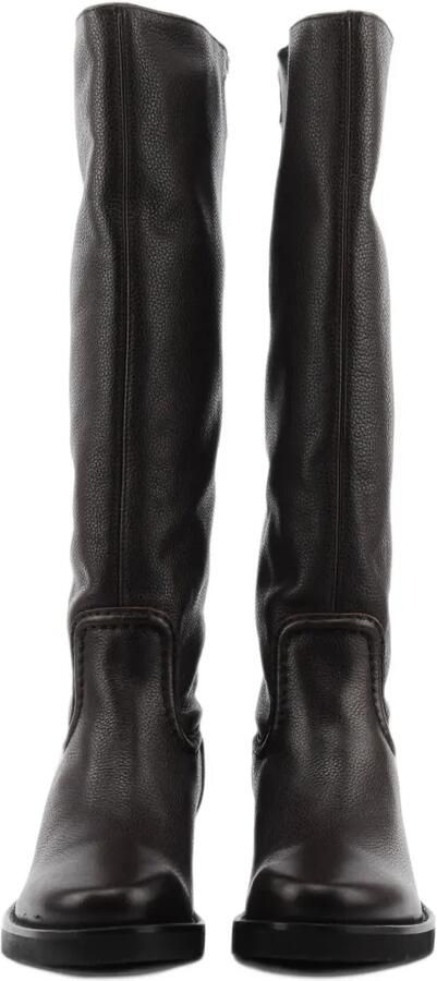Nubikk Cassy grain leather boots Bruin - Foto 4