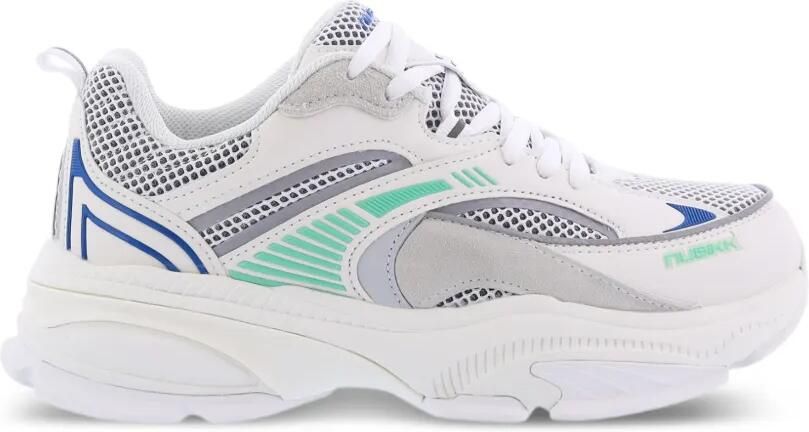Nubikk Comet Runner low-top sneakers met logo-print Wit