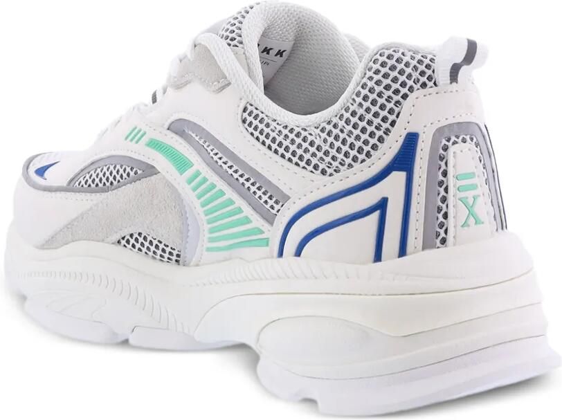 Nubikk Comet Runner low-top sneakers met logo-print Wit - Foto 3