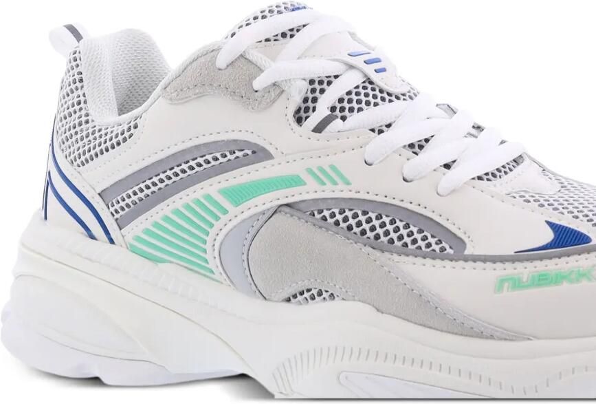 Nubikk Comet Runner low-top sneakers met logo-print Wit - Foto 2