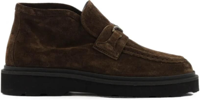 Nubikk Ella Monroe suède loafers Bruin