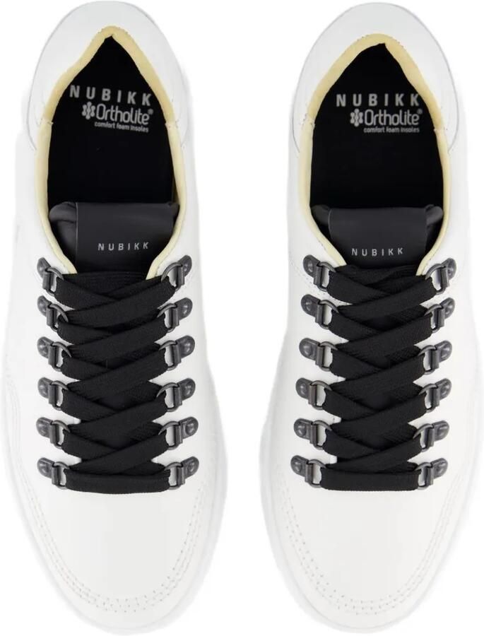 Nubikk Jagger Roman low-top sneakers met ronde neus Wit - Foto 3
