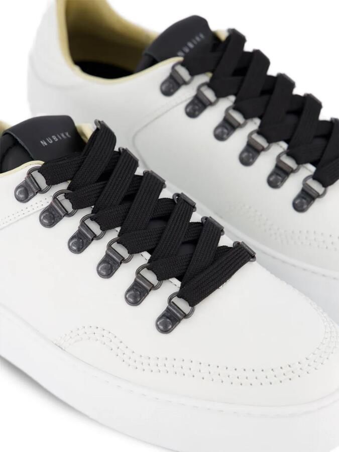 Nubikk Jagger Roman low-top sneakers met ronde neus Wit - Foto 4