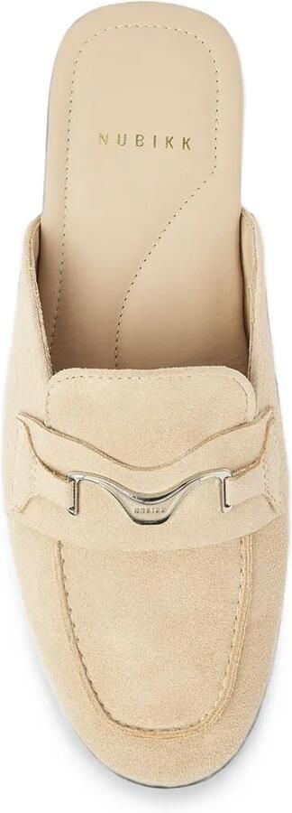 Nubikk Joan muiltjes met hardware-detail Beige - Foto 3