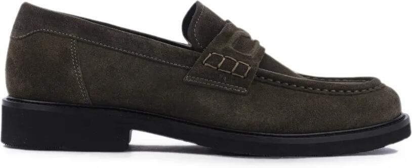 Nubikk Jones Gatsby suède loafers Grijs