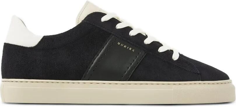 Nubikk Mr Jase Morris leren low-top sneakers Zwart