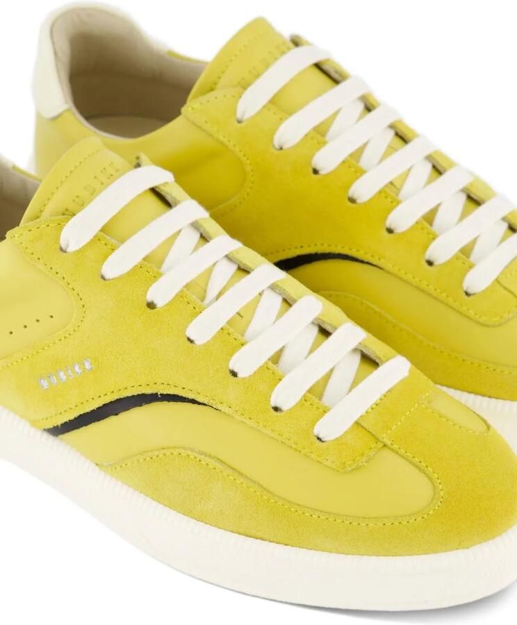 Nubikk Ray Owen leren low-top sneakers Geel - Foto 2