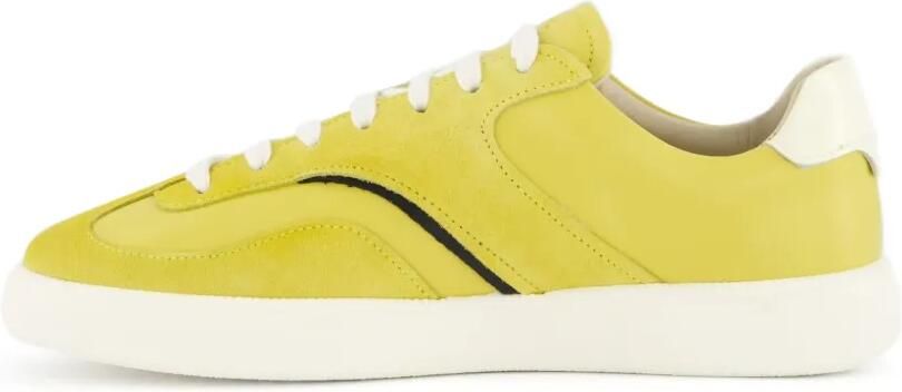 Nubikk Ray Owen leren low-top sneakers Geel - Foto 5