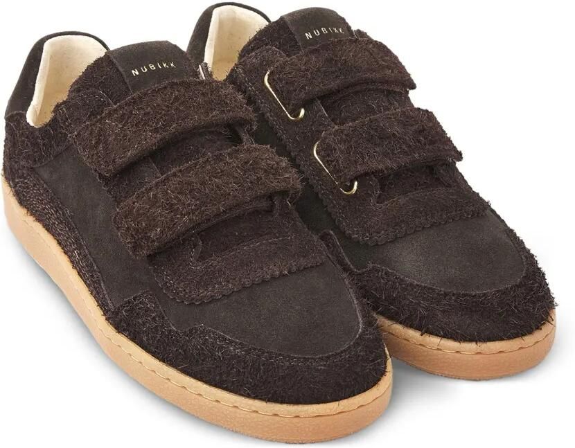Nubikk Ray Venti sneakers met klittenband Bruin - Foto 3