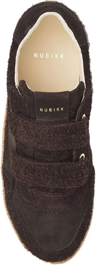 Nubikk Ray Venti sneakers met klittenband Bruin