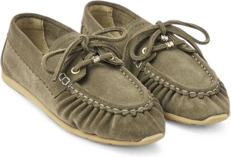 Nubikk Riley Jade loafers met veters Groen - Foto 2