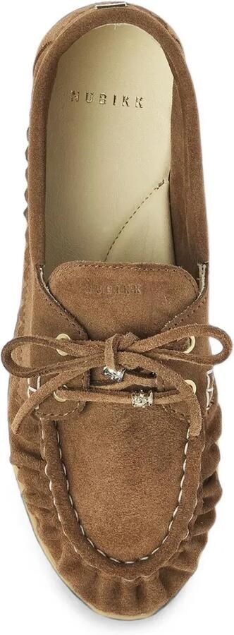 Nubikk Riley Jade loafers met gewelfde rand Bruin - Foto 3