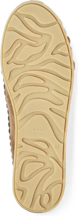 Nubikk Riley Jade loafers met gewelfde rand Bruin - Foto 4