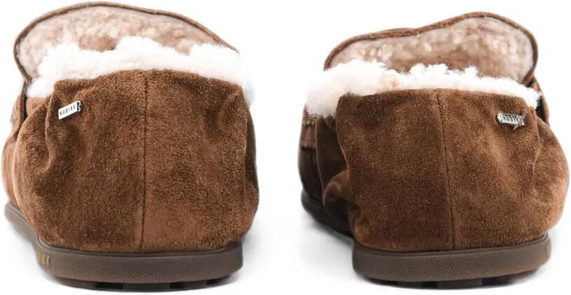 Nubikk Riley Mio loafers met voering Bruin - Foto 3